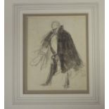 Attributed to David Wilkie - 'George IV at Holyrood 1822' watercolour sketch bears a label verso