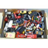 Uncollated Matchbox, Corgi and other diecast model vehicles: to include delivery,