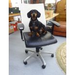 A modern Dauphin office swivel chair,