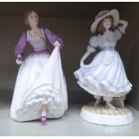 A Royal Worcester bone china figure,