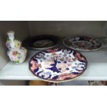 Ceramics: to include a Bloor Derby china plate,