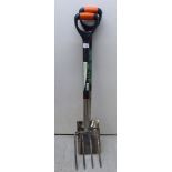 A Green Blade stainless steel garden fork and spade BSR