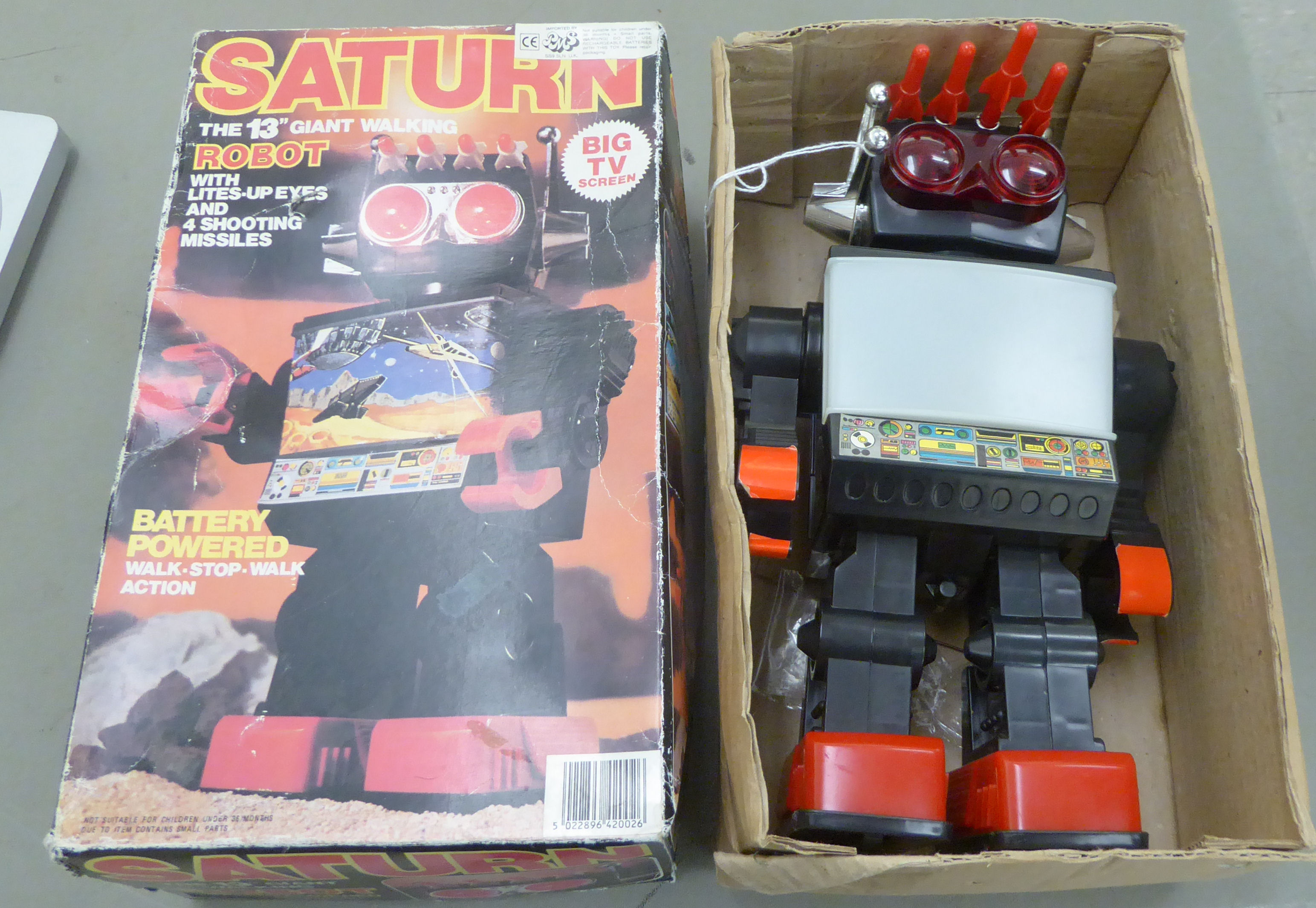A 1980s Saturn Robot 'The 13,