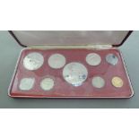 A Commonwealth of The Bahama Islands proof coin set cased OS10