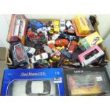 Uncollated Corgi and other diecast model vehicles: to include sports cars,