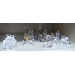 Swarovski crystal ornaments: to include a Teddy bear 1.