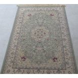 A modern Indian machine made rug,