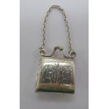 A silver pendant,