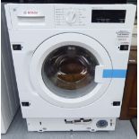 A Bosch (unused) integrated washing machine, in white casing 33''h 23.