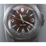 A Victroinox carbon cased Pilot wristwatch,