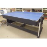 A Mightymast Leisure combination games table, incorporating table tennis, pool and air hockey 32.