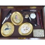 Collectables and items of personal ornament: to include a 19thC silver cased pocket watch