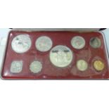 A Commonwealth of The Bahama Islands proof nine coin set cased 11