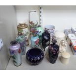 Oriental and other collectables: to include an 18thC Chinese porcelain mug;