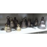 Fourteen bronze temple bells 2.