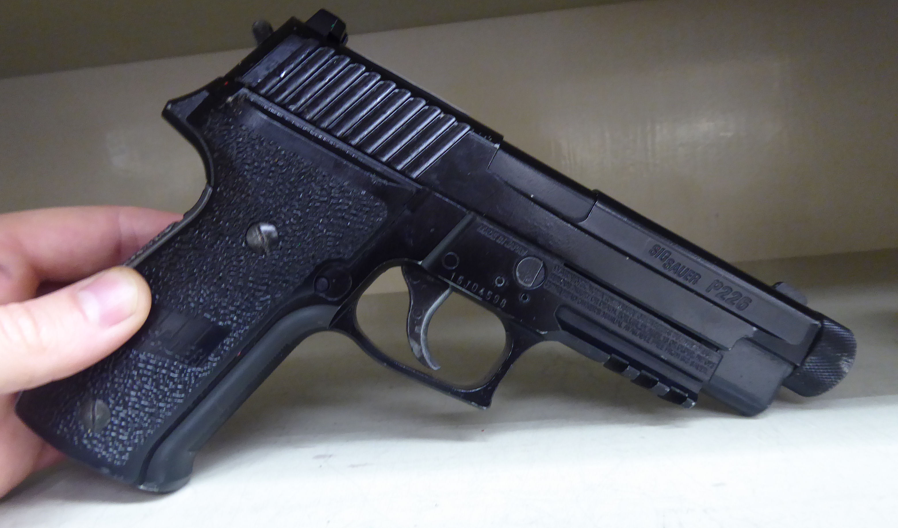 A Sig Sauer P226 .