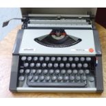 A 'vintage' Olivetti Tropical manual typewriter,
