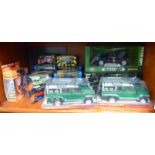Diecast model vehicles: to include Corgi and other Land Rovers mostly boxed SR