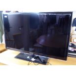 A Samsung 38'' flatscreen television,