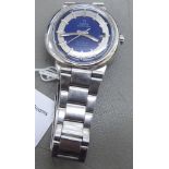 An Omega Dynamic stainless steel automatic bracelet wristwatch 11