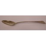 A George IV silver Old English pattern basting spoon Exeter 1821