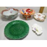 Ceramics: to include a Wedgwood Clarice Cliff Collection bowl, decorated with stylised fruit 3.