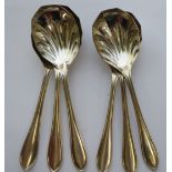A set of six Art Deco silver teaspoons Sheffield 1923 11