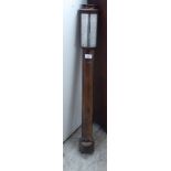 An early 20thC Fraser of London mahogany cased barometer 38''h SR