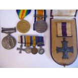 British Great War medals, awarded to 2/Lieut. Arthur Pendrill Charles, Royal Fusiliers, viz.