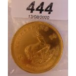 A 1oz gold Krugerrand 11