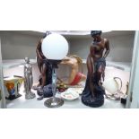 Art Deco and later collectibles: to include composition, plaster,