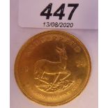 A 1oz gold Krugerrand 11