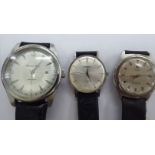 A Tissot Seastar stainless steel cased wristwatch, the automatic movement with sweeping seconds,