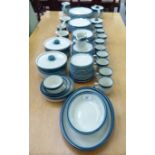A Wedgwood china Blue Pacific dinner service CA