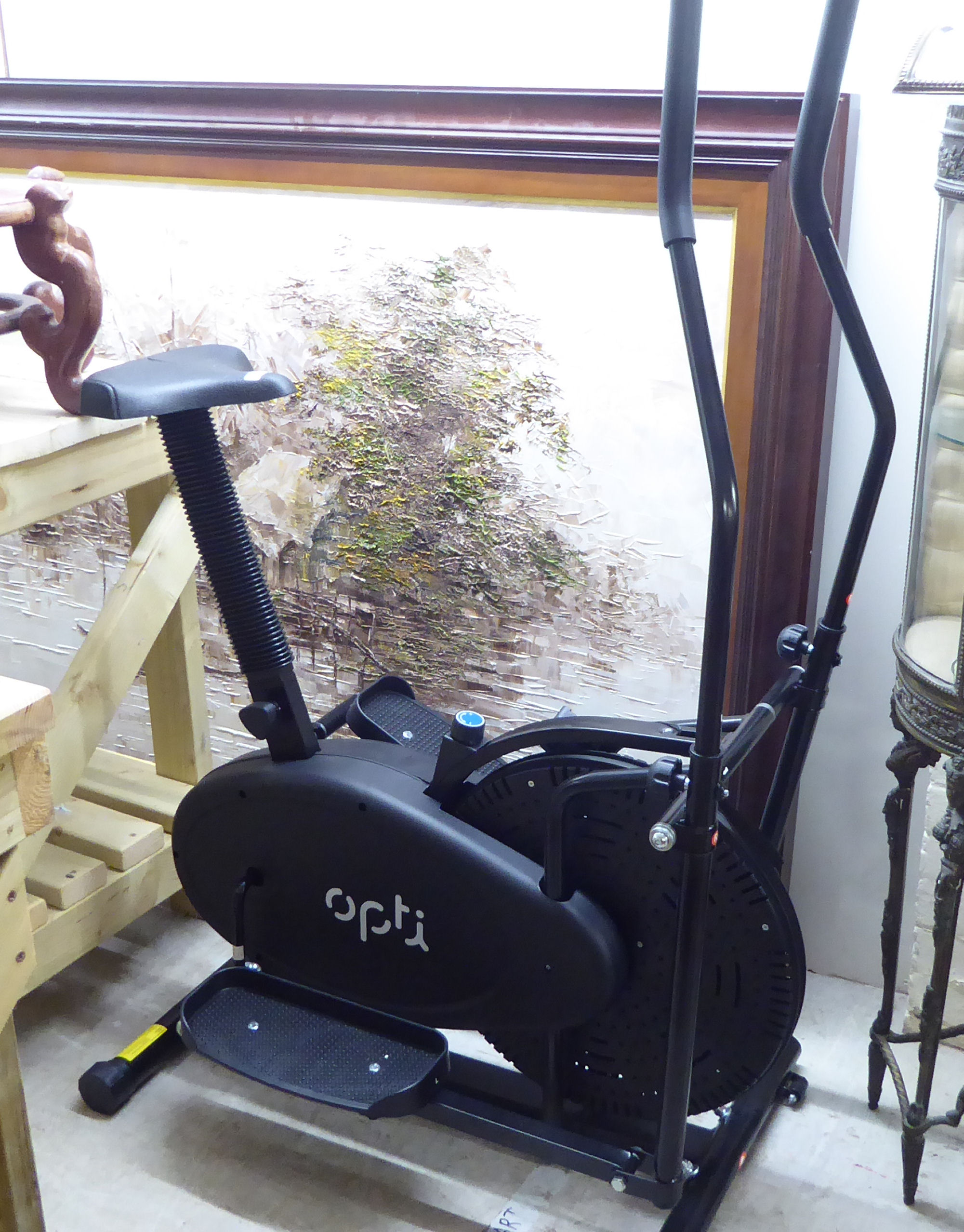 An Opti exercise bike/cross trainer BSR - Image 2 of 2