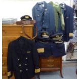 Military uniforms,