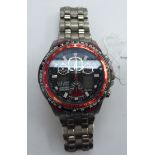 A Citizen Eco Drive Red Arrows edition stainless steel cased wristwatch,