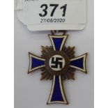A Cross of Honour of the German Mother (bronze),