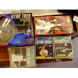 Star Trek related collectables: to include an AMT Romulan Bird of Prey model boxed CA