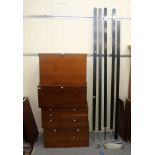 A 1960/70s ladder design livingroom unit,