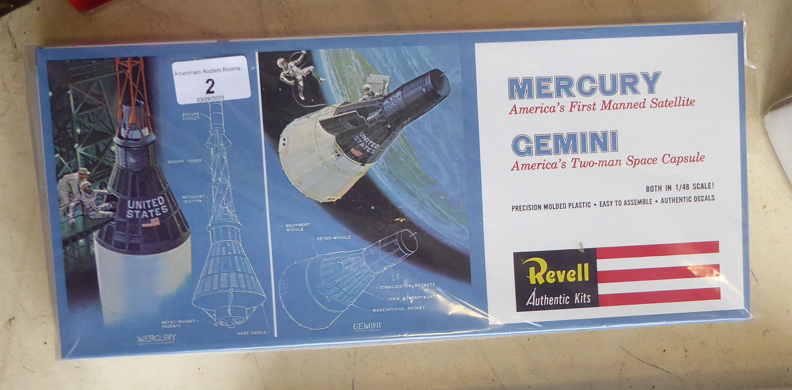 Model kits relating to space travel: to include an Airfix Vostok 1 boxed (completeness not - Image 6 of 6