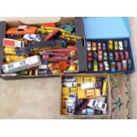 Matchbox and other diecast model vehicles: to include a school bus,