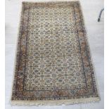 A Persian rug,