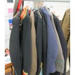 Re-enactment military uniforms: to include an American Mess jacket (Please note: this lot is