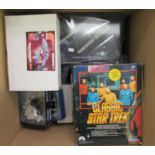Star Trek related collectables: to include a Playmates Toys Limited Edition action figure set