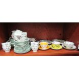 Ceramics: to include two mid Victorian Wedgwood earthenware plates,