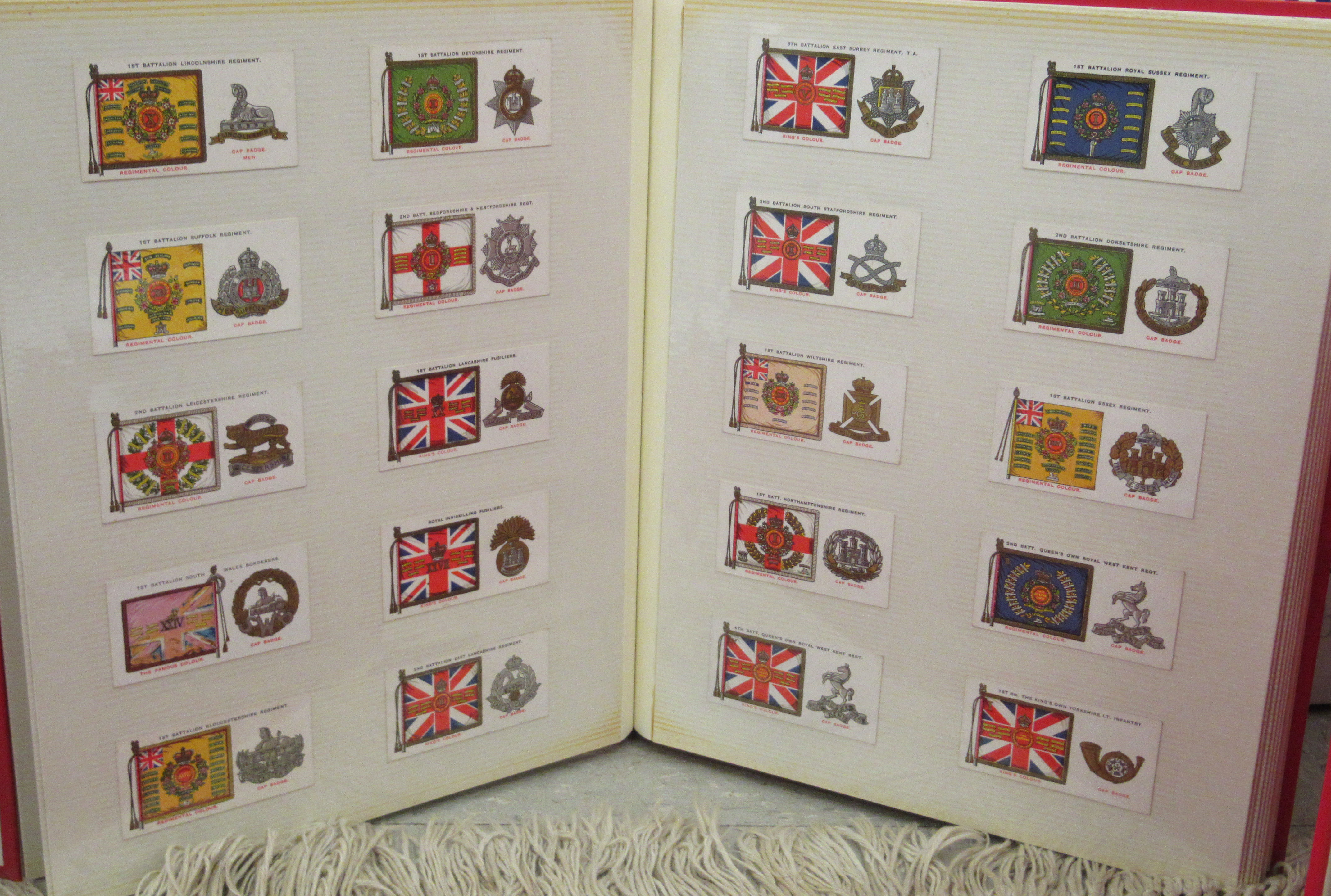 Cigarette and other collectable cards relating to military regiments SR - Image 4 of 5