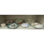 Ceramics: to include a mid 19thC Prattware plate,