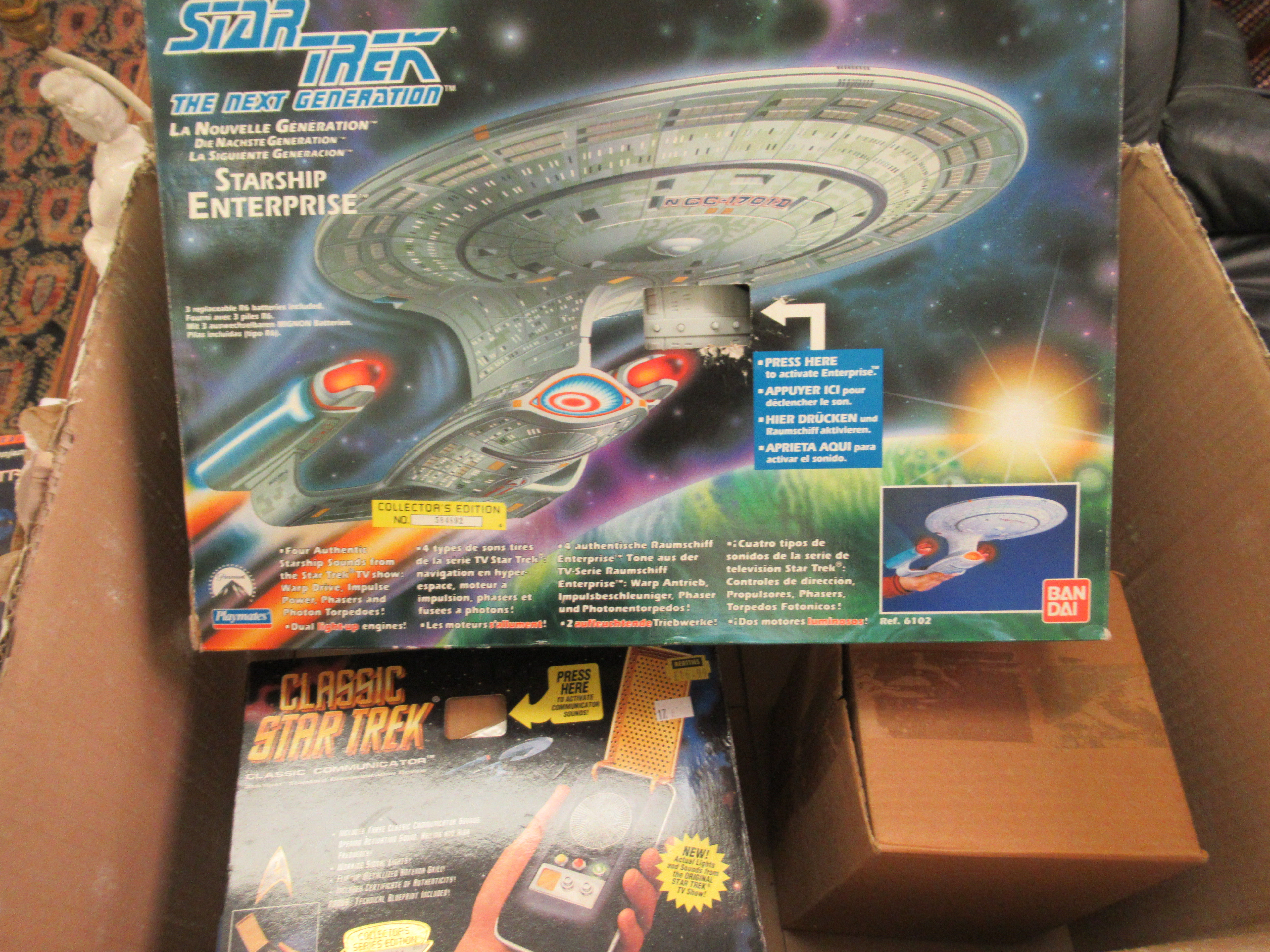 Star Trek related collectables: to include Generations Starship Enterprise boxed (completeness - Image 3 of 4