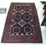 A Turkoman rug,